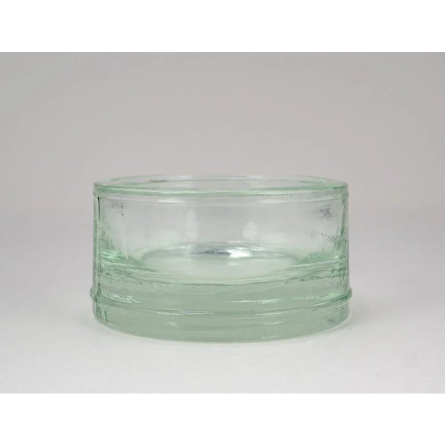 Glass Antique Art Deco Glass Bowl, 1920s For Sale - Image 7 of 11