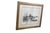 Late 19th century black and white etching by George William Bohde (American, 1870-1939). Country landscape / riverscape...