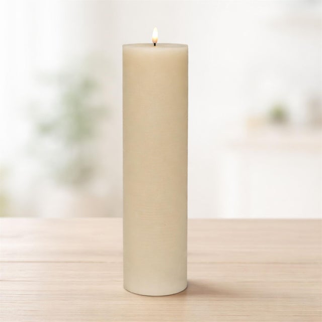 Bring a touch of elegance and safety to your space with the FIA Wick Pillar Candles. Featuring FIA Wick technology, these...