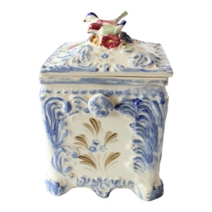 Italian Style Hand Painted Biscuit/Cookie Box