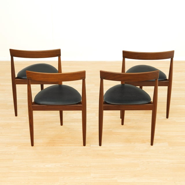 1970s Roundette Dining Table and Chairs by Hans Olsen for Frem Rojle For Sale - Image 13 of 18