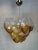 Vintage Murano Frozen Leaves Chandelier in Bicolor For Sale - Image 13 of 13