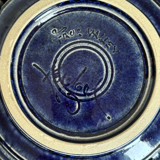 20th Century Abstract Studio Pottery Vegetable Tureen For Sale - Image 17 of 17