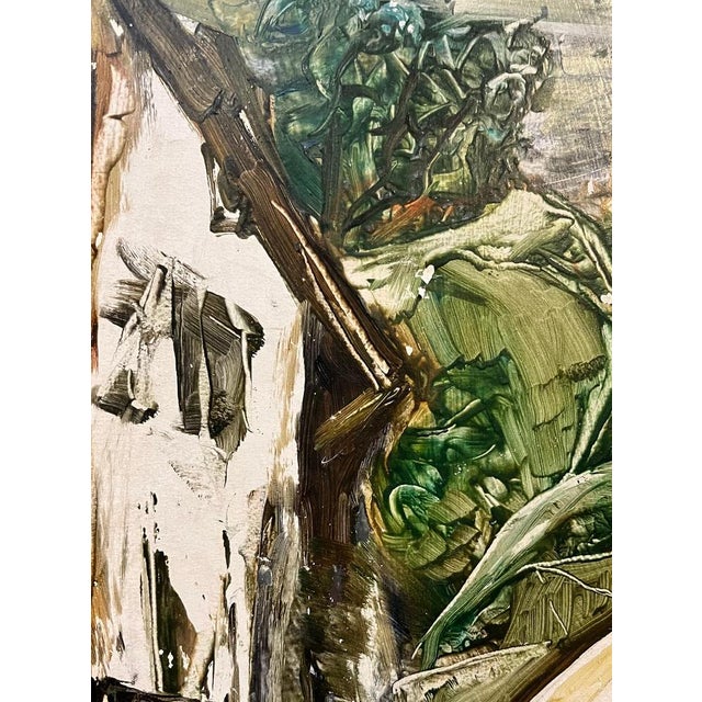 Vivaldo Martini, Eve and the Apple, Oil on Canvas For Sale - Image 11 of 15