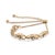 Haus of Brilliance 14K Yellow Gold Plated .925 Sterling Silver 1/10 Cttw Diamond Infinity Heart Shaped 4”-10” Adjustable Bolo Bracelet (H-I Color, I2-I3 Clarity) For Sale - Image 4 of 6
