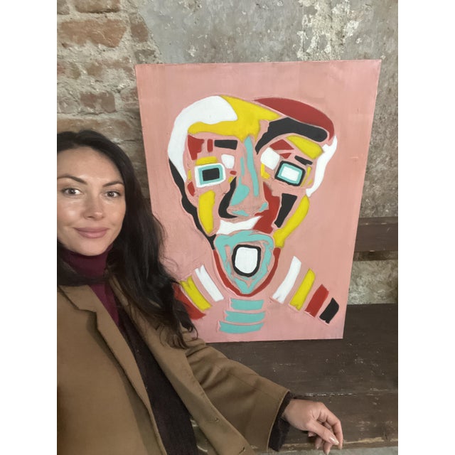 ArpVerdeacqua, Too Much Emotions, 2022, Acrylic on Canvas For Sale - Image 6 of 7