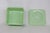 Jeanette Poinsetta Jadeite Refrigerator Dish With Lid 1930s Uranium Glass 4753b For Sale In Miami - Image 6 of 18