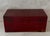 Vintage Chinese Red Wooden Box For Sale - Image 4 of 13