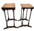 Traditional English Regency Revival Burl Wood & Inlaid Nesting Tables, Early 20th Century For Sale - Image 3 of 14