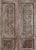 Mid-Century Modern Antique Carved Wood Doors With Metal Accents – Vintage Hinged or Sliding Barn Door 80x36 For Sale - Image 3 of 7