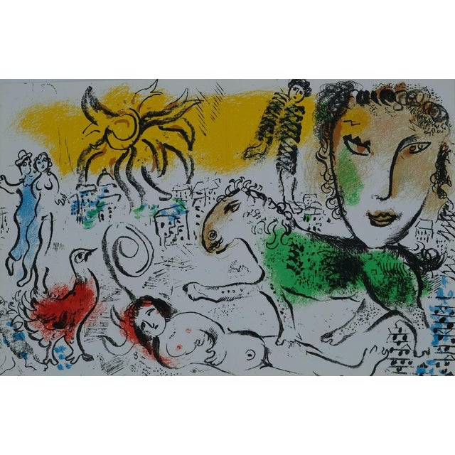 Marc Chagall (1887-1985) Green Horse Original color lithograph On wove paper, 47 x 31 cm (approx. 19 x 12 inches) Printed...