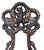This wonderful decorative and totally functional stander with a carving Bear with open Arms on a refiniture of a floreal...