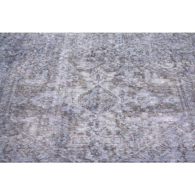 Vintage Hand Knotted Wool Rug, 9'x12'7" For Sale - Image 4 of 5