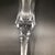Pair of Very Tall Bohemia Crystal Art Glass Champagne Flutes With Original Box For Sale - Image 12 of 13