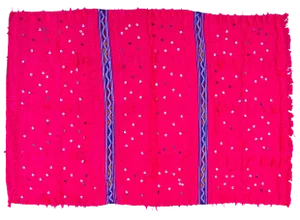 Late 20th Century Pink Moroccan Berber Throw