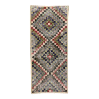 Vintage Turkish Sivas Rug, 02'07 X 06'00 For Sale