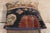 Textile Vintage Caucasian Rug Pillow, 01'01 X 01'06 For Sale - Image 7 of 9