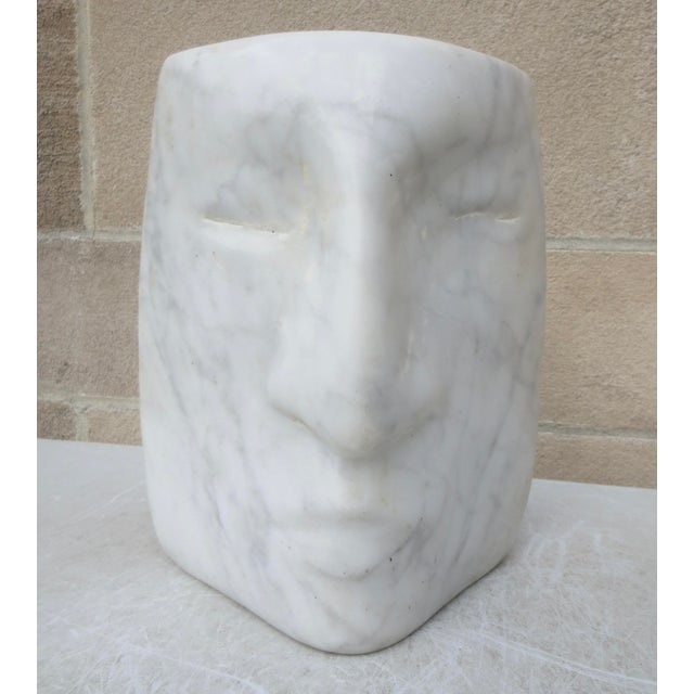 Modern Marble Face by Jochen Sendler Circa 1970s For Sale - Image 4 of 16