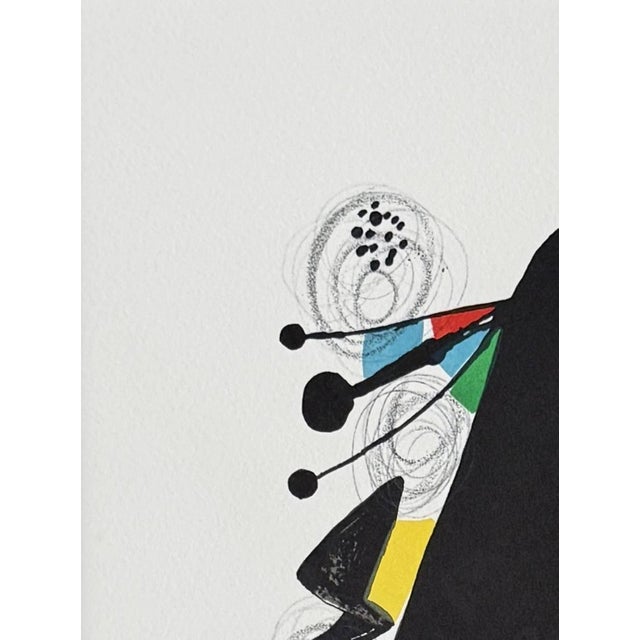 Joan Miró, La Mélodie Acide, Planche IX, 1980, Lithograph For Sale - Image 4 of 7