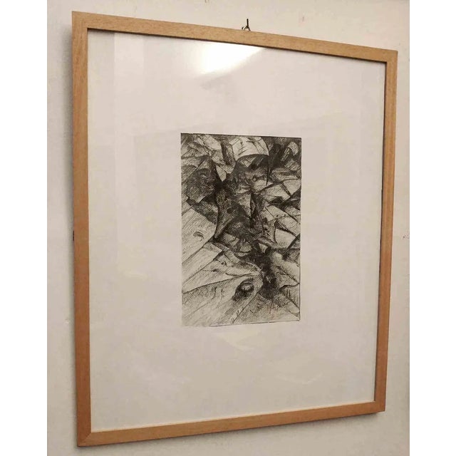 The graphic work "Surreal landscape in drawing 2 "is part of the series "Glimpses of infinity" and consists of three...