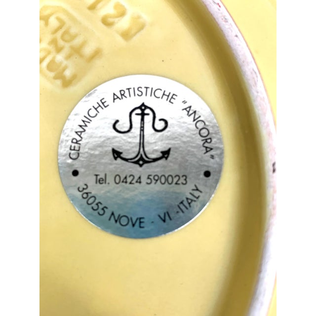 Vintage Majolica Grape Plates - a Pair For Sale - Image 9 of 11