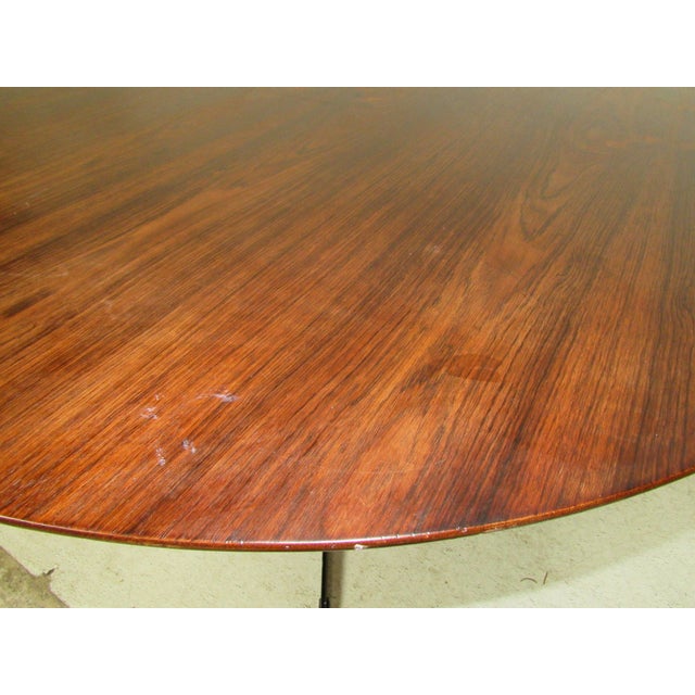 1960s 1960s Six Star Series Rosewood Table Attributed to Arne Jacobsen for Fritz Hansen For Sale - Image 5 of 5