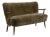 Danish Upholstered Sofa, Antique, Denmark, Circa 1940 For Sale