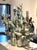 Contemporary Abstract Amorphous Figurative Candelabra Ceramic Sculpture For Sale - Image 4 of 4