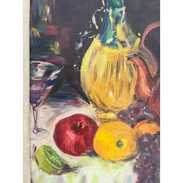 American 1960s Still Life Oil Painting. Signed For Sale - Image 3 of 6