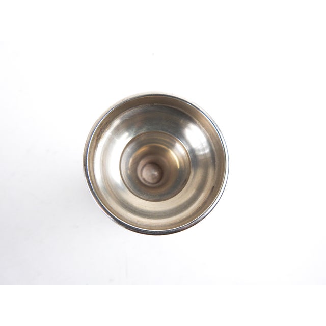 Mid 20th Century Vintage Mid 20th Century Sterling Silver Kiddush Cup With Grapes For Sale - Image 5 of 7