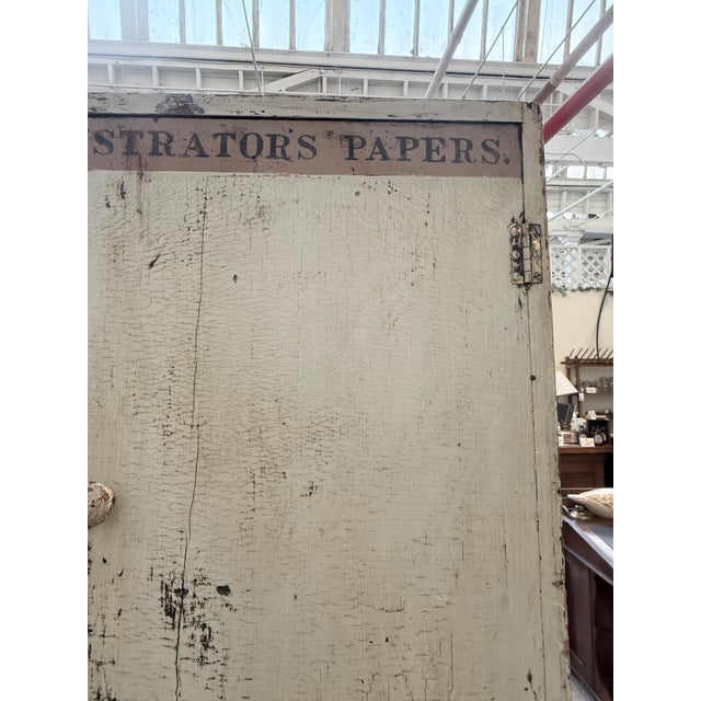 Antique Industrial Cubby Wall Cabinet For Sale In Providence - Image 6 of 12