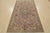 Farmhouse Tabriz Rug 5’3” X 8’4” Pink Wool Vintage Distressed Hand-Knotted Carpet For Sale - Image 3 of 12