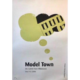 2006 Cuban Documentary Poster, Model Town For Sale