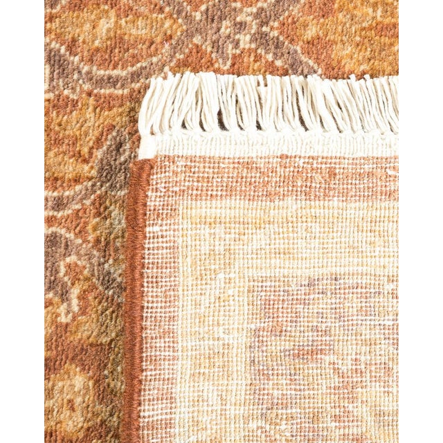 2010s Mogul Collection Hand-Knotted Area Rug - Yellow 4' 3" x 6' 1" For Sale - Image 5 of 9