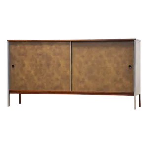1960s Refinished Paul McCobb Calvin Walnut Sideboard Credenza