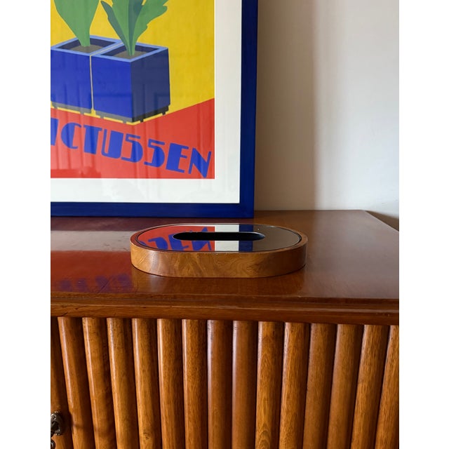 Mid-Century Olive Wood Ashtray, Italy Ca. 1970 For Sale - Image 14 of 17