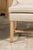 1920s English Upholstered Stool with Slightly Raised Back For Sale - Image 11 of 12