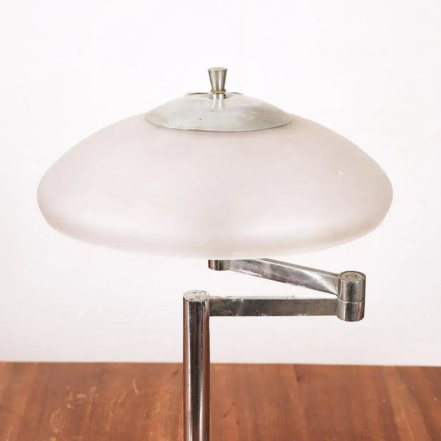 Table lamp 30s Height: 46 Width: 36 This piece is attributed to the mentioned designer/maker. It has no attribution mark...