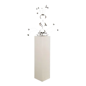 Paul Kocaj Contemporary Kinetic Titanium Metal Sculpture