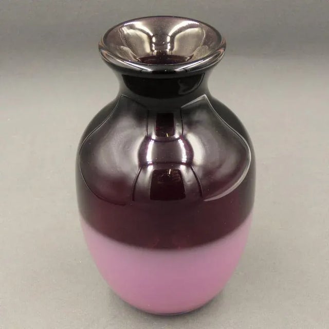 Vase in Glass by Jindra Beránek, 1970 For Sale - Image 4 of 6