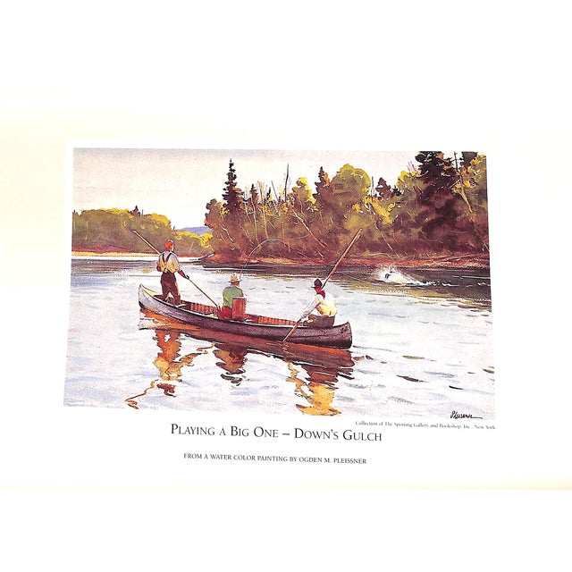 White "Atlantic Salmon Fishing" 1995 Phair, Charles For Sale - Image 8 of 8