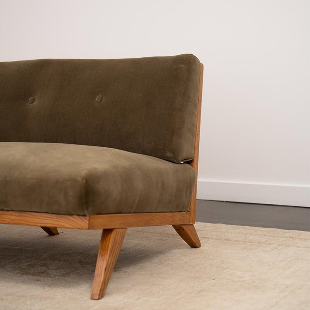 1950s A Midcentury Settee in the Style of Abel Sorenson For Sale In Dallas - Image 6 of 7