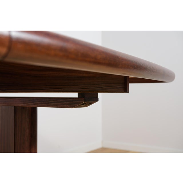 Mid-Century Modern Rosewood Extending Dining Table, Denmark, 1960s For Sale - Image 16 of 18