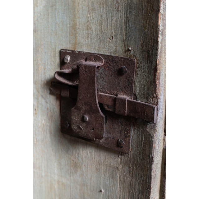 18th Century Italian Painted Corner Cabinet For Sale - Image 9 of 13