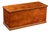 19th Century Dovetailed Pine Blanket Chest With Interior Till For Sale