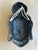 Black Buddha Mask Kannon Bosatsu Wall Art For Sale - Image 8 of 9