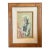 Framed Original Pastel Portrait Sketch of Violinist, Signed For Sale