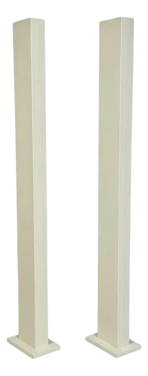 Pair of "Pylon" Floor Lamps by Casella Lighting, Usa 1980's
