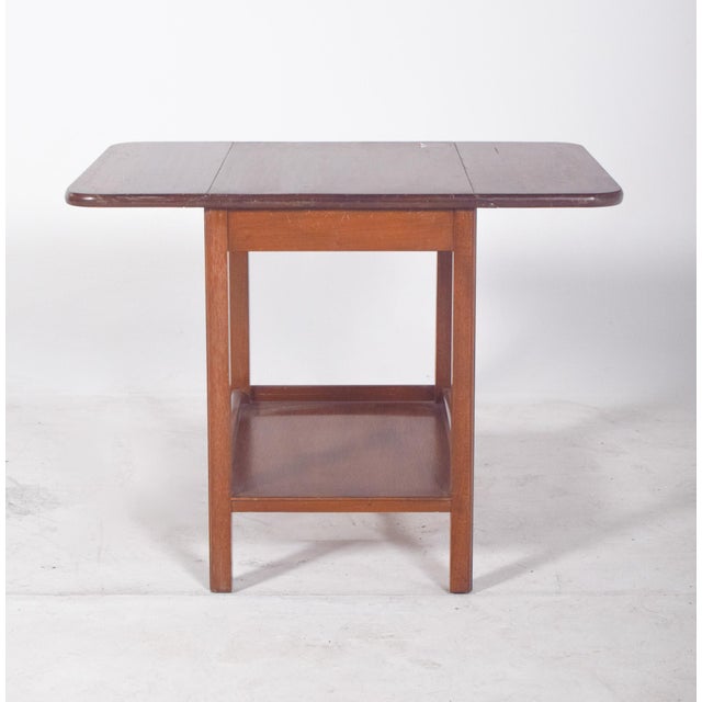 Mid-Century Tea Trolley with Flaps, 1960s For Sale - Image 6 of 11