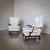 Mid-20th Century Pair of Wingback Armchairs, attr. to Paolo Buffa, Italy For Sale - Image 12 of 14